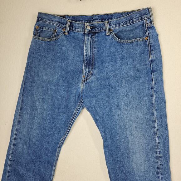 Vintage Levi Jeans Mens Sz 40x30 Blue Y2k Grunge Gorpcore Levis Jean Pant Pants - Picture 10 of 16